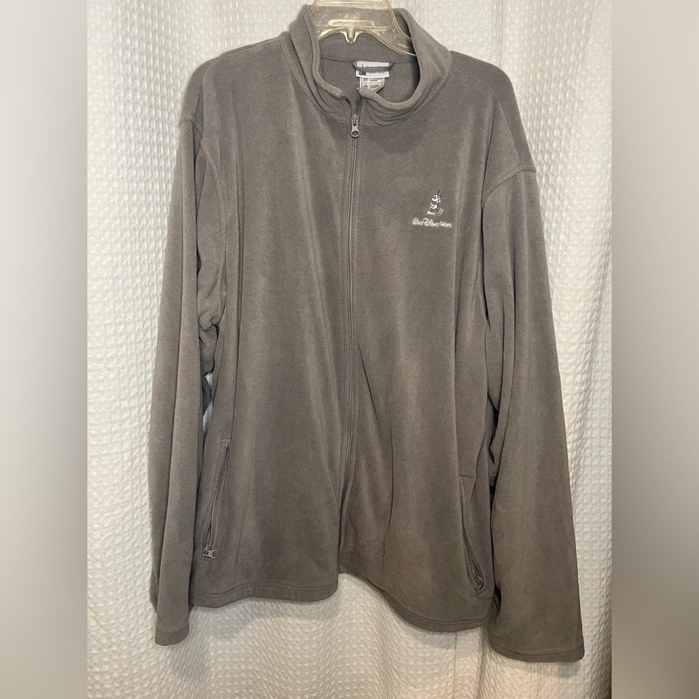 Disney world Disney Parks Gray Zip-Up Sweater 2XL XXL